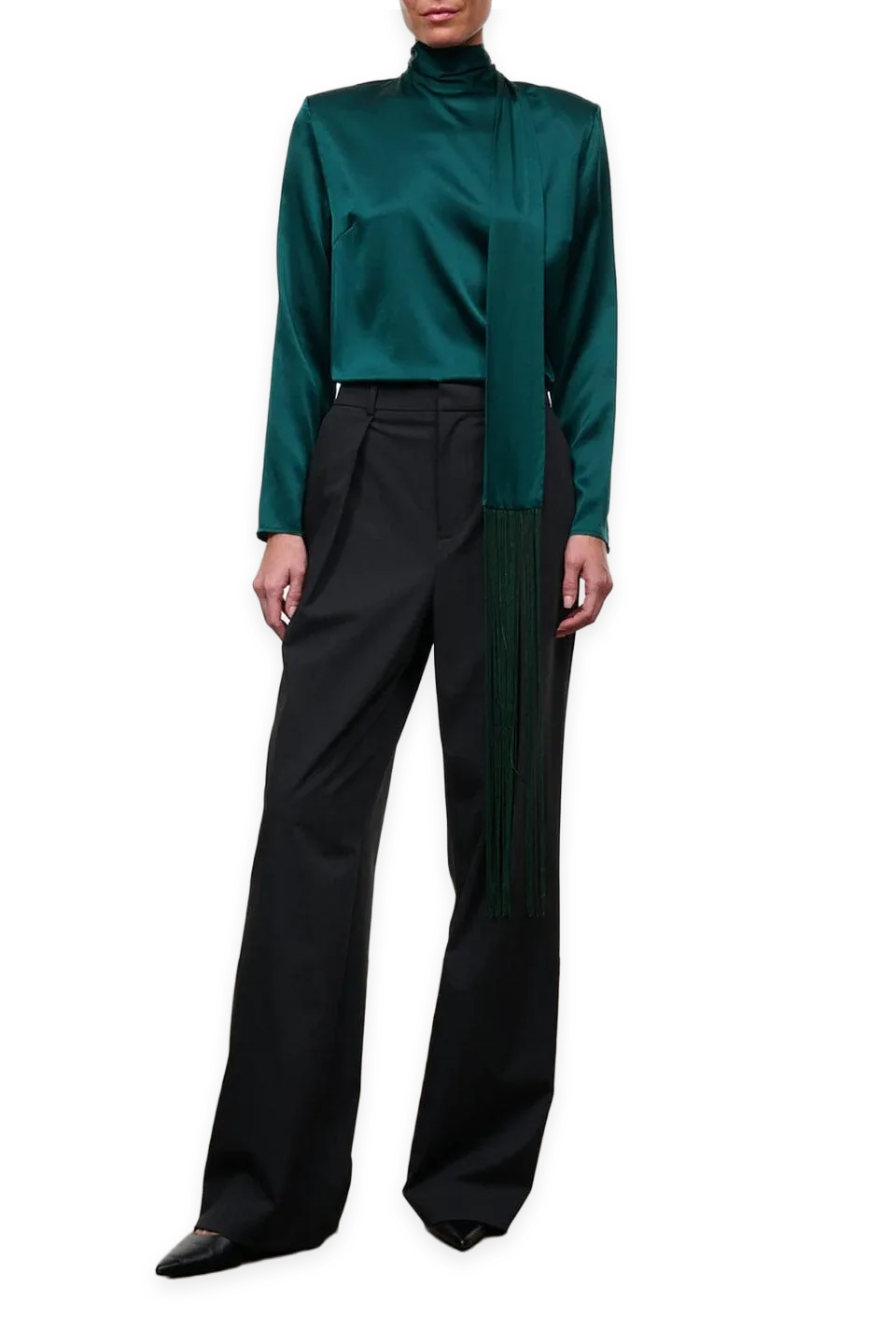 Staud Suni Silk Top