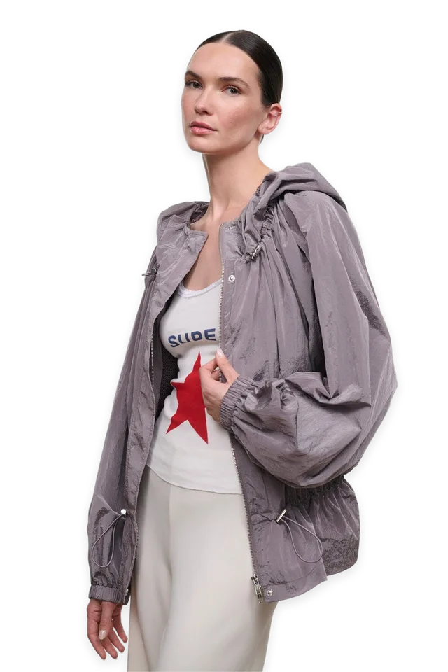 Staud Glide Jacket · Zinc