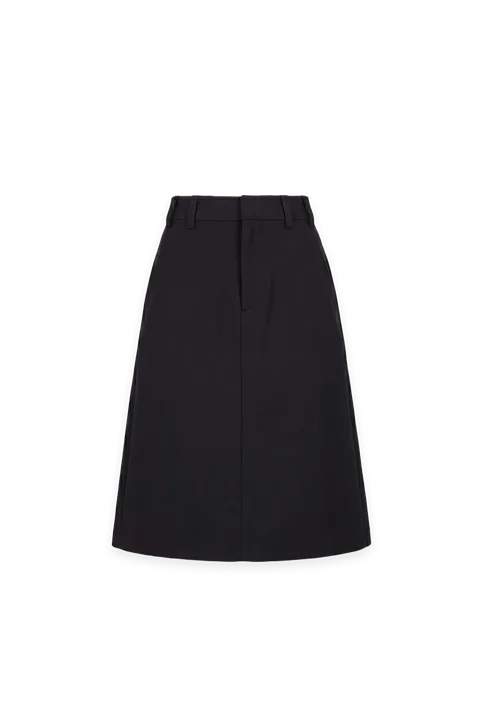 Oak + Fort MIDI SUITING SKIRT