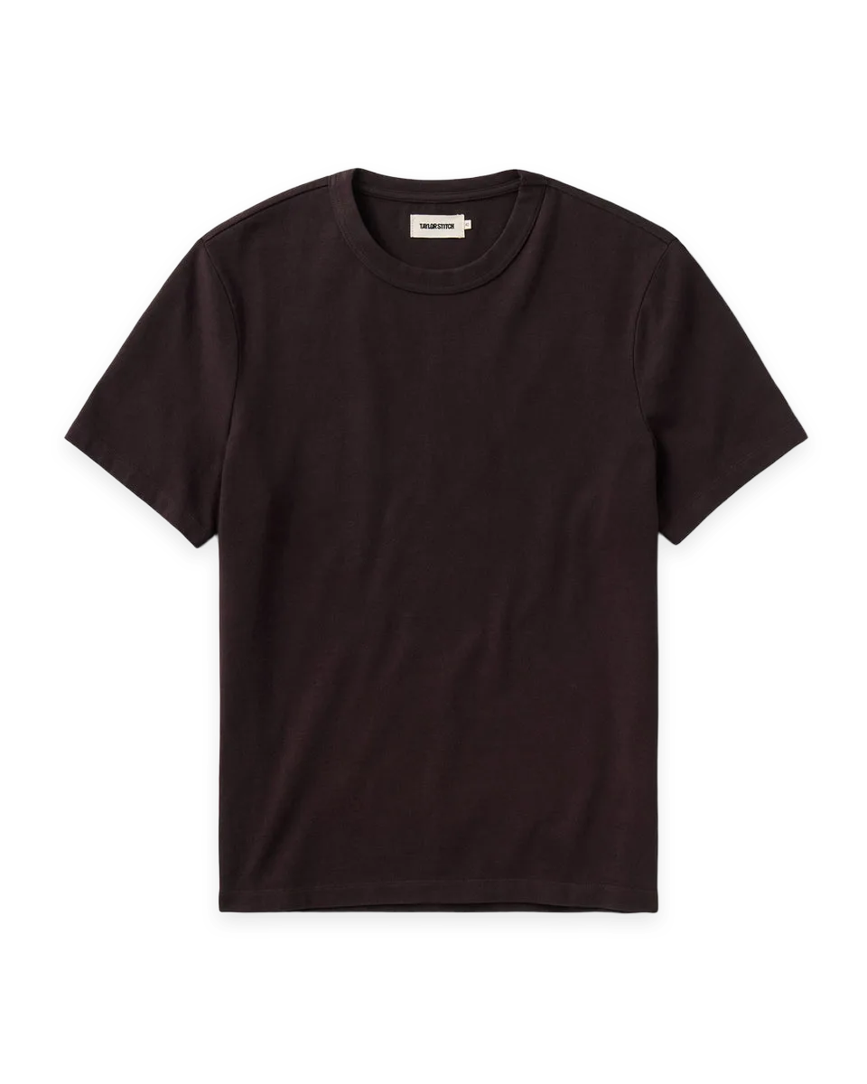 Taylor Stitch The Organic Cotton Shop Tee in Port Twist