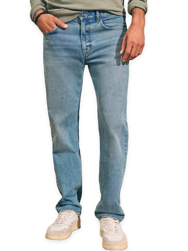 Faherty Slim Straight Denim (34")