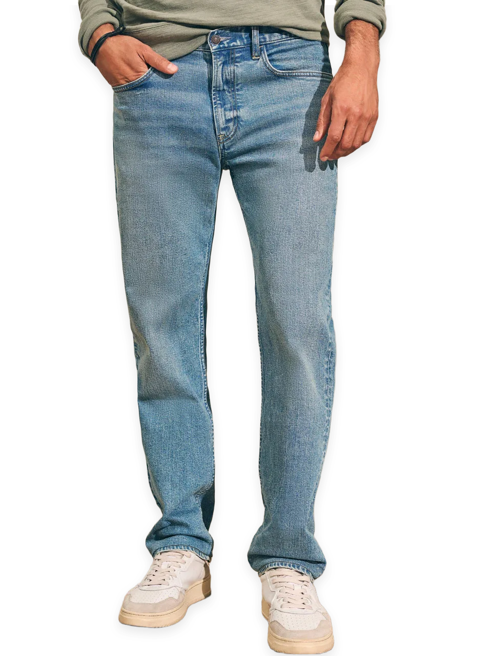 Faherty Slim Straight Denim (34")