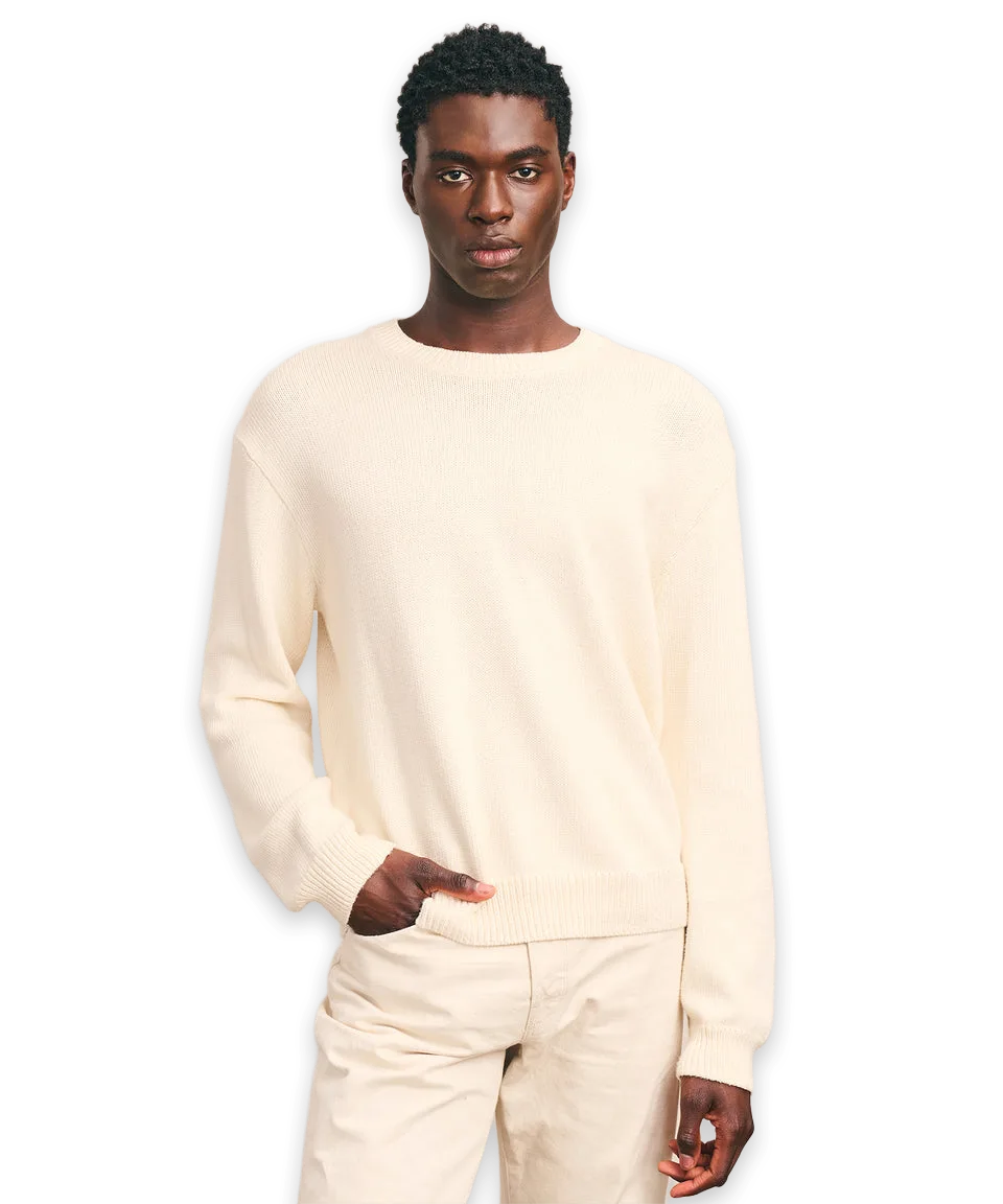 Naadam Cotton Crewneck Sweater