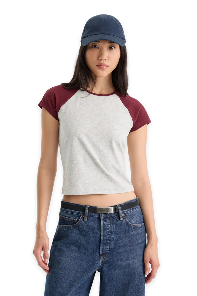Good American THE RAGLAN TEE