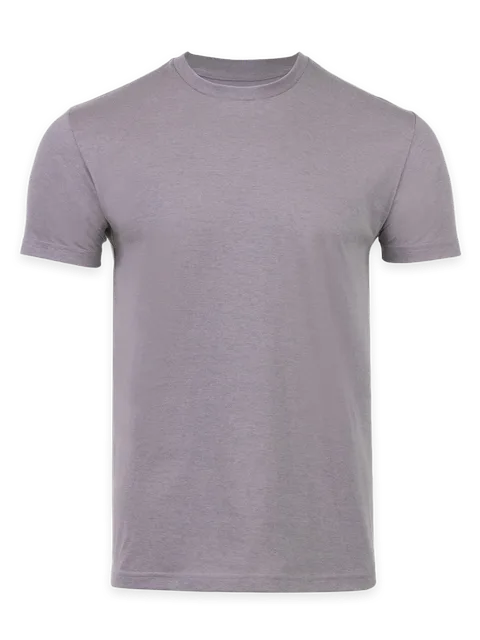 Fresh Clean Threads Lilac Cross Dye Crew Neck