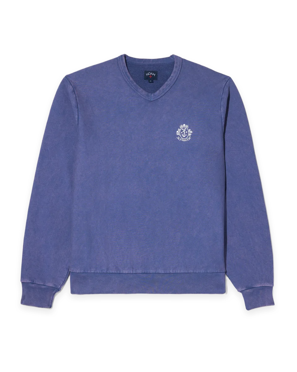 Noah Salt Wash V-Neck Sweatshirt