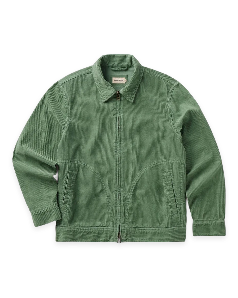 Taylor Stitch The Piston Jacket in Ivy Corduroy