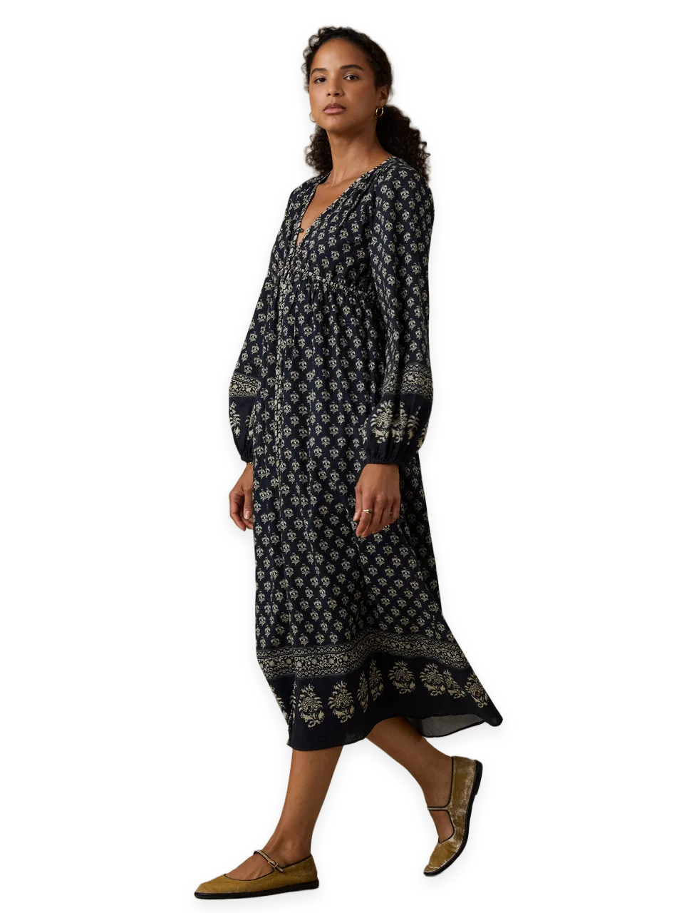 Faherty Maia Dress · Eclipse Blossom