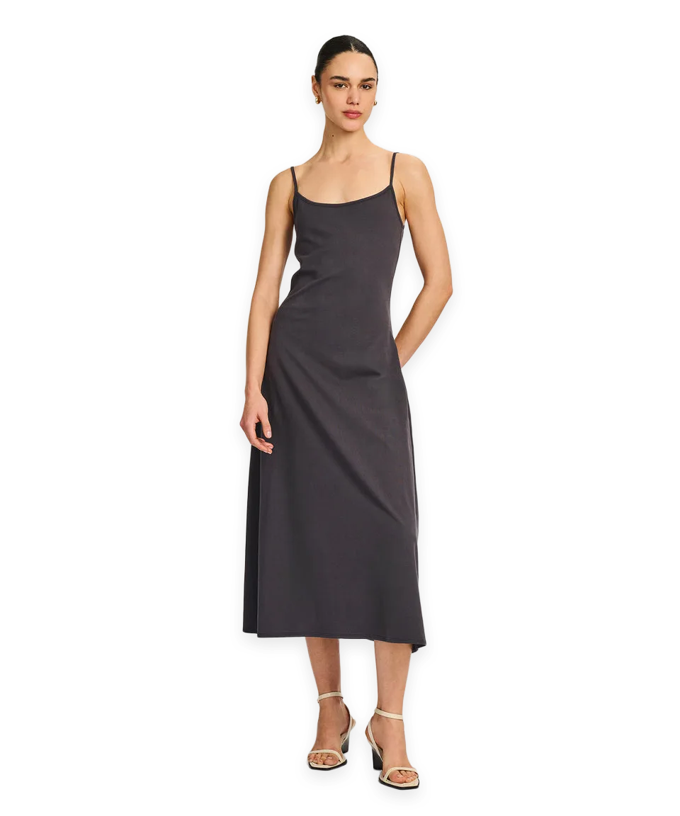 Naadam Lightweight Brushed Cotton Slip Dress