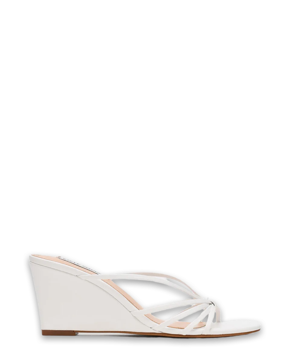 Steve Madden LANCHES WHITE LEATHER