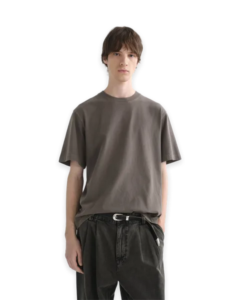 AGOLDE Asha Mock Neck Tee