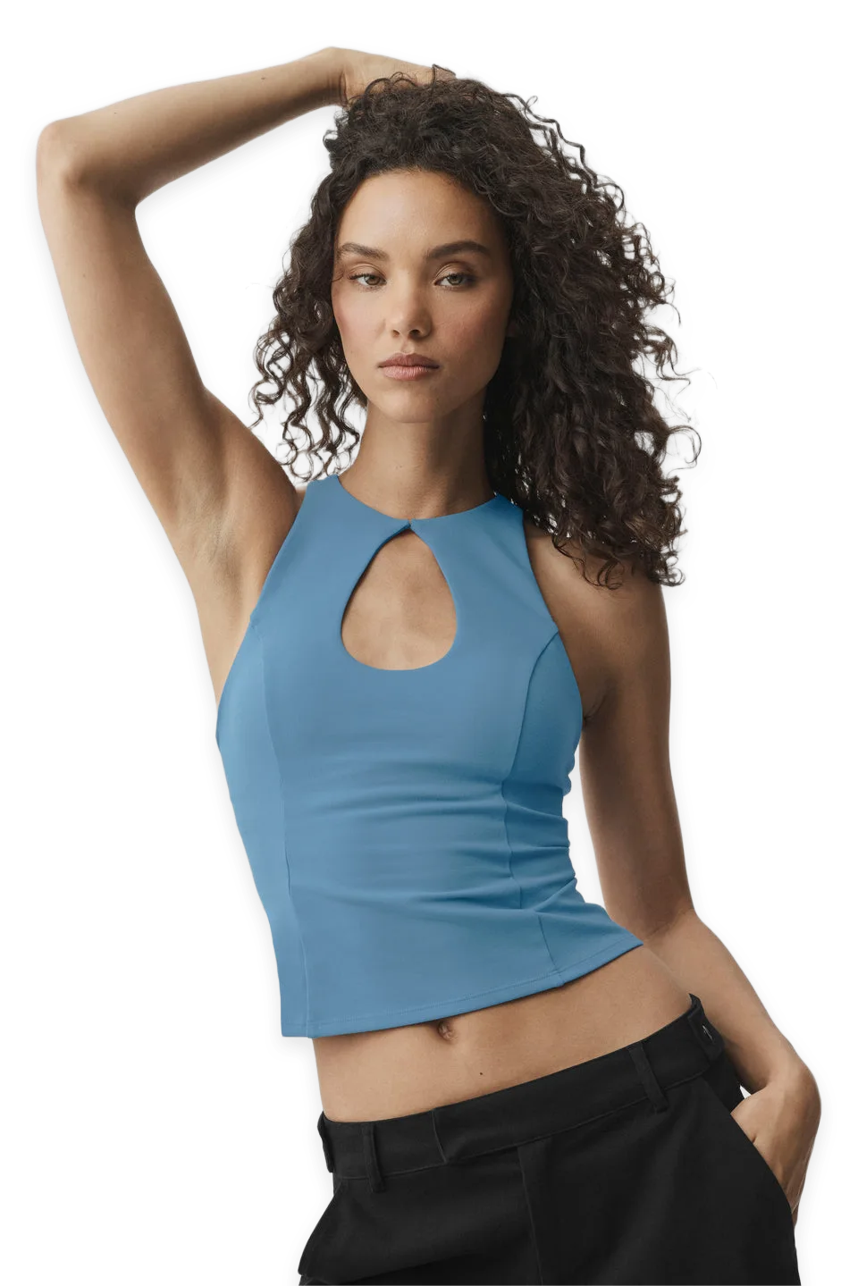 Alo Airbrush Lock In Bra Tank