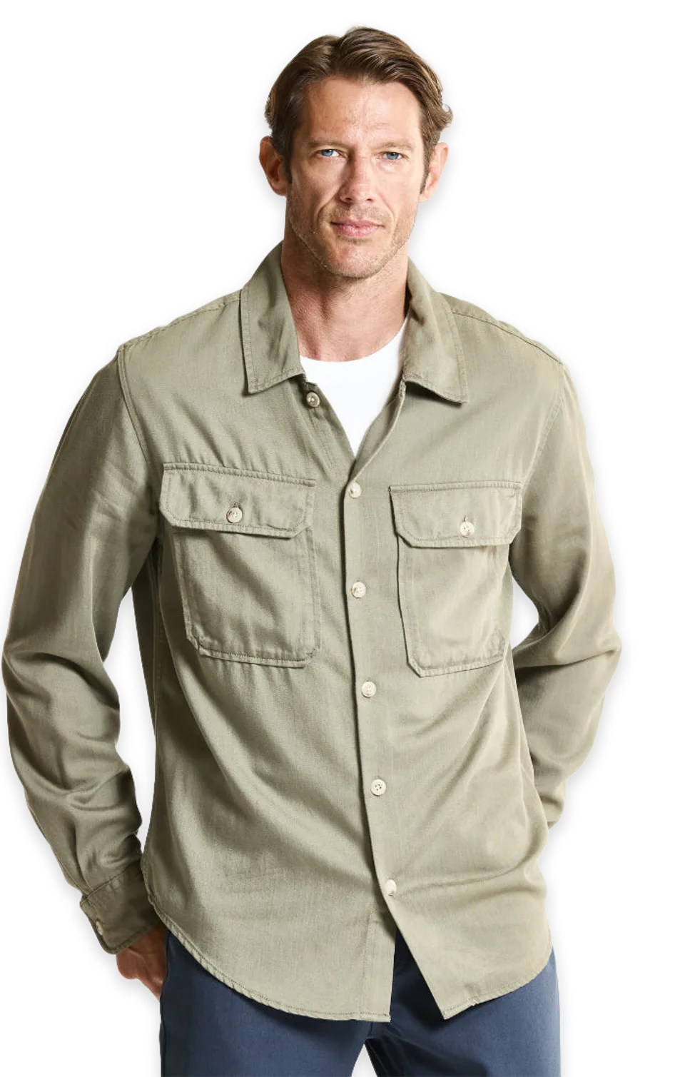 Jachs NY Rayon Lyocell Overshirt