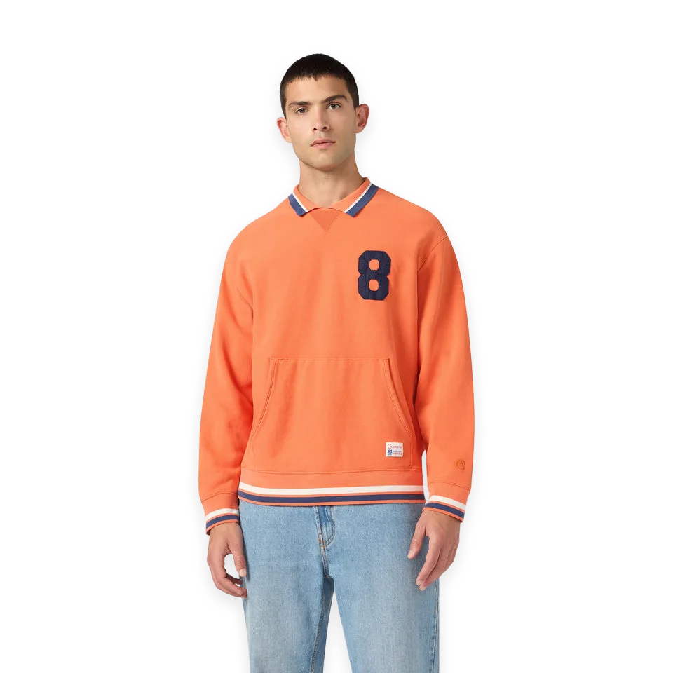 Champion Men's Knitted Polo Neck Sweatshirt
