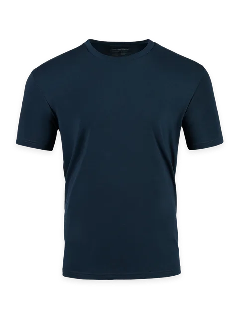 Fresh Clean Threads Navy Performance Cool Crew