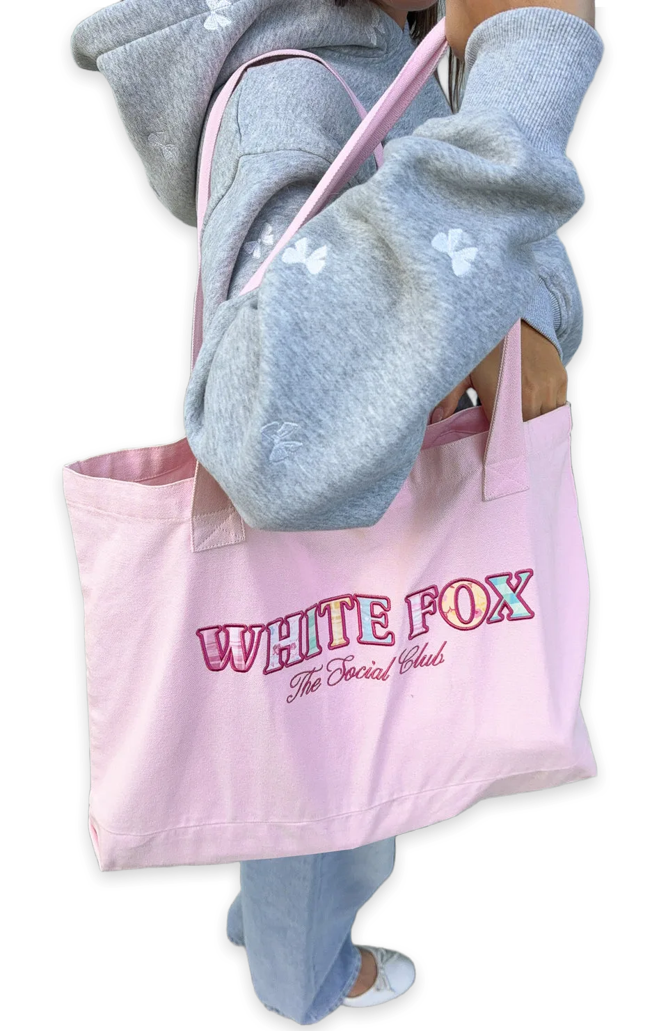 White Fox The Social Club Elena Tote Bag Posy