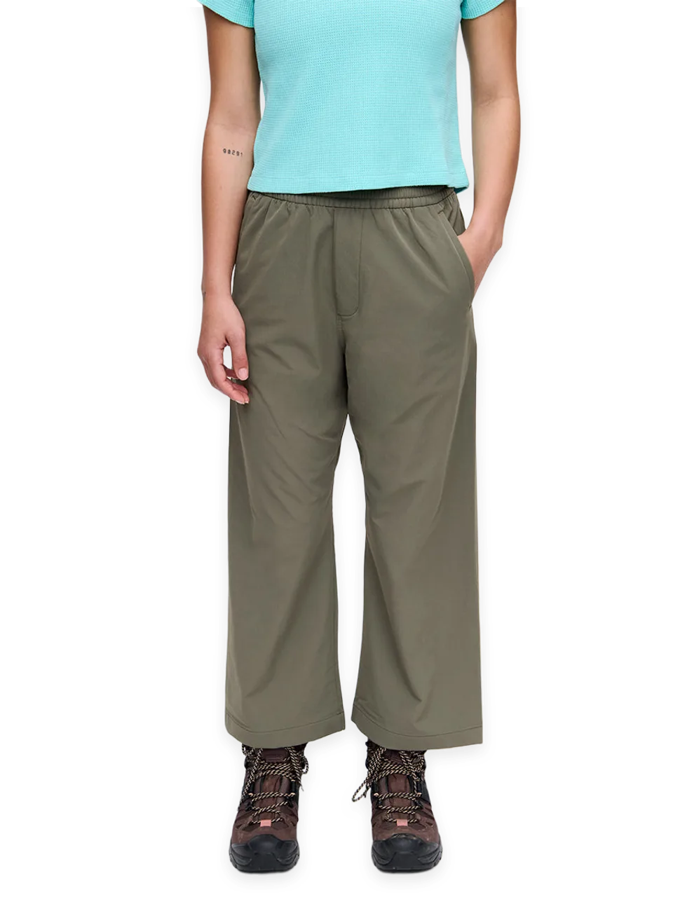 Outdoor Voices RecTrek Cropped Wide Leg Pant