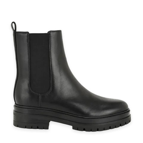 Nine West Loresa Lug Sole Leather Booties