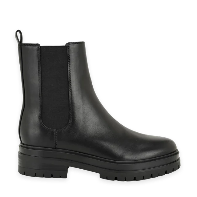 Nine West Loresa Lug Sole Leather Booties
