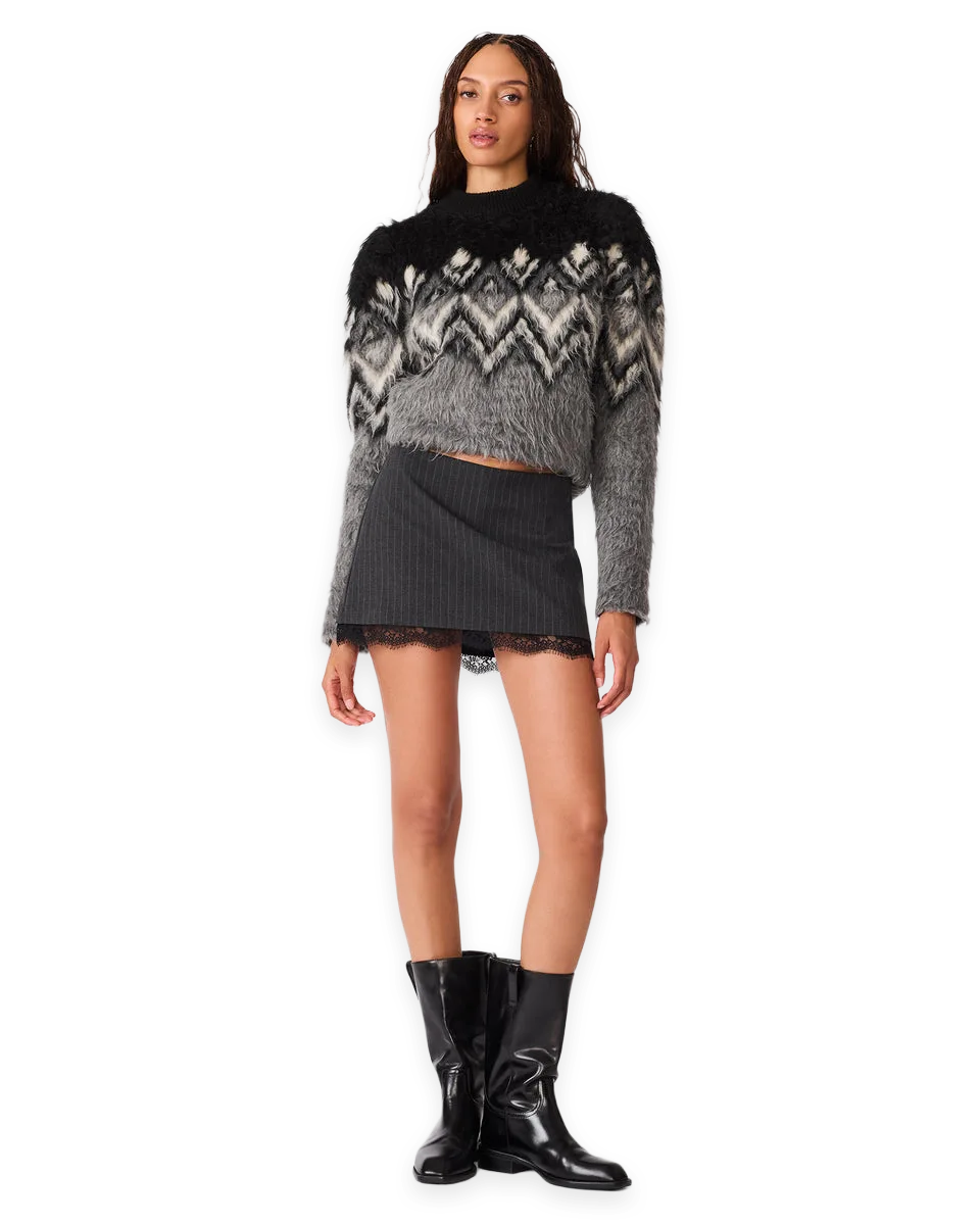 Steve Madden TIFFANIE SKIRT GRIFFIN GREY