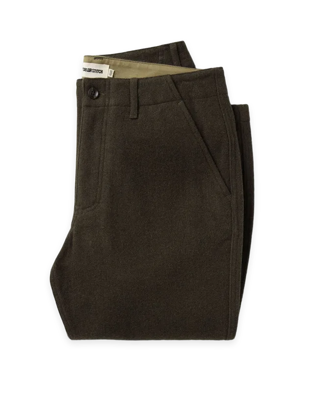 Taylor Stitch The Carnegie Pant in Army Wool