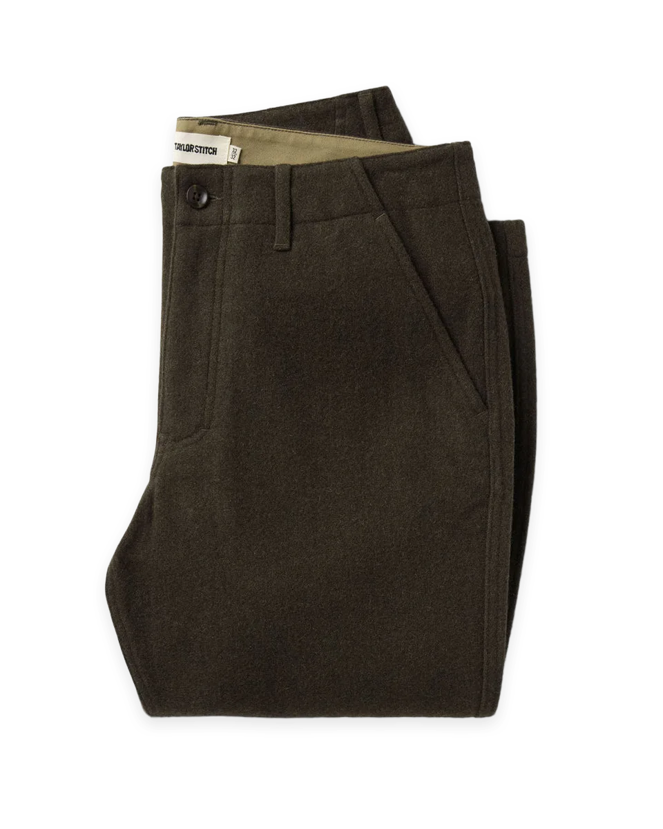 Taylor Stitch The Carnegie Pant in Army Wool