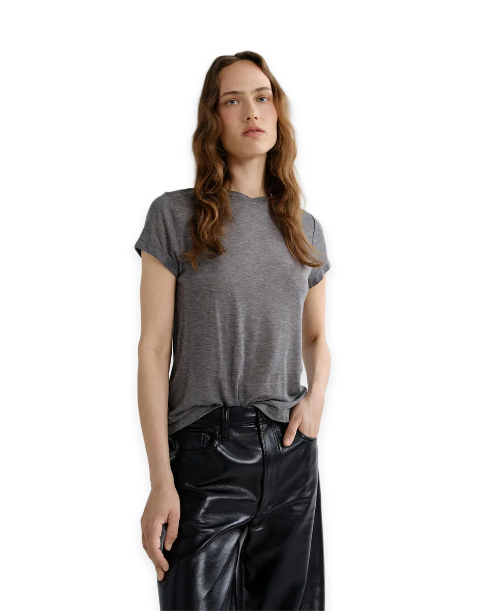 AGOLDE Long Line Adine Tee (Tencel Jersey)