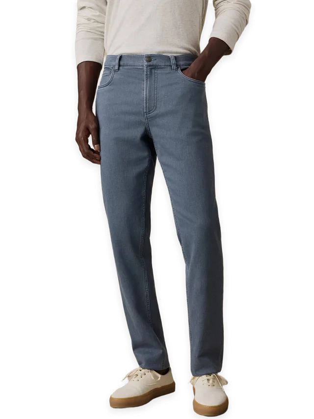 Faherty Stretch Terry 5-Pocket Pant