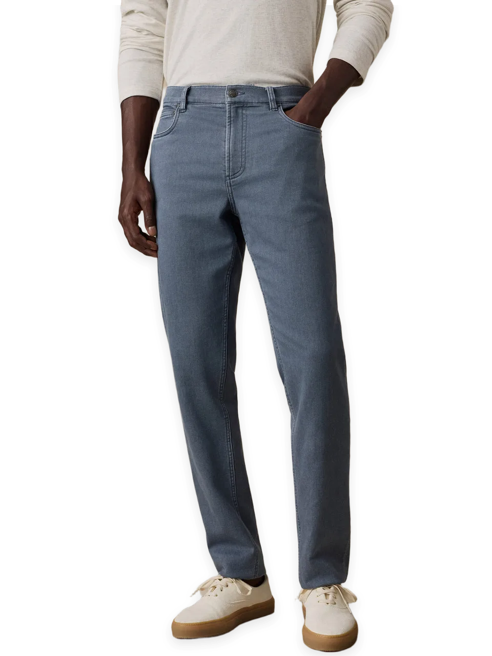 Faherty Stretch Terry 5-Pocket Pant