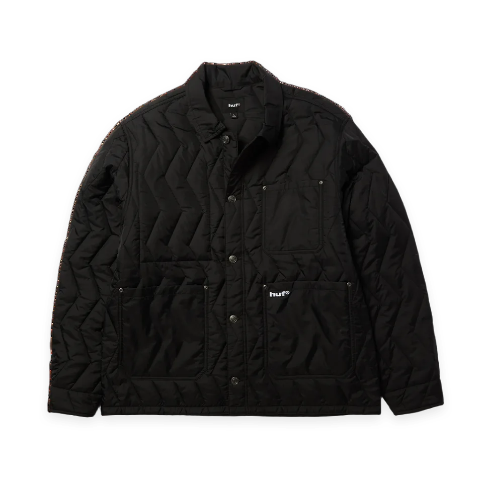 HUF Zig Zag Quilted Chore Jacket