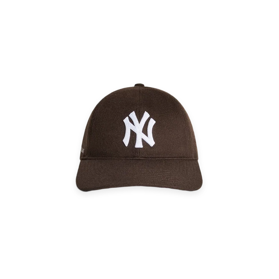 Kith Giorgio Armani & Ronnie Fieg for '47 Wool Deconstructed Franchise LS Fitted Cap · Cacao