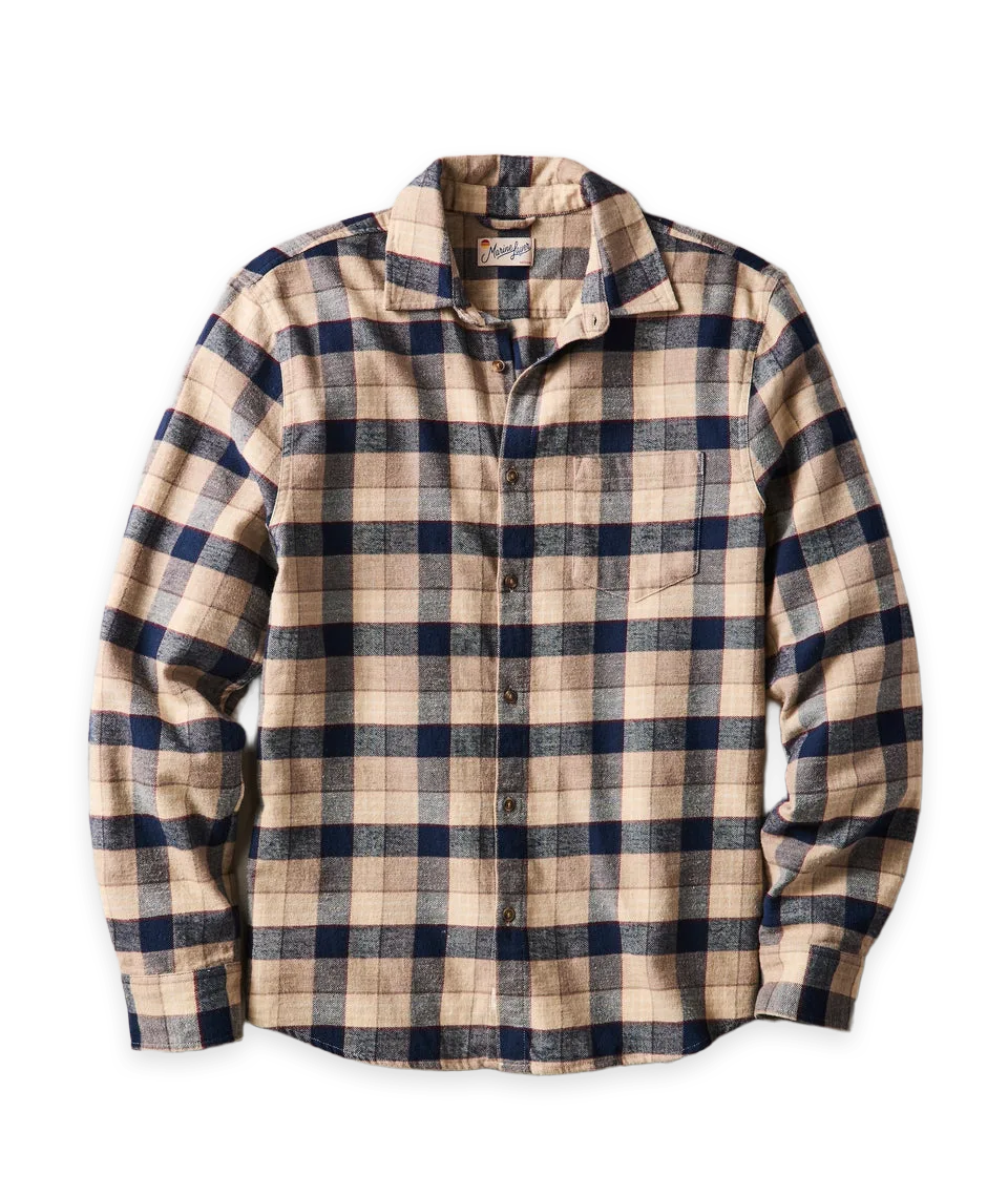 Marine Layer Tahoe Flannel Shirt