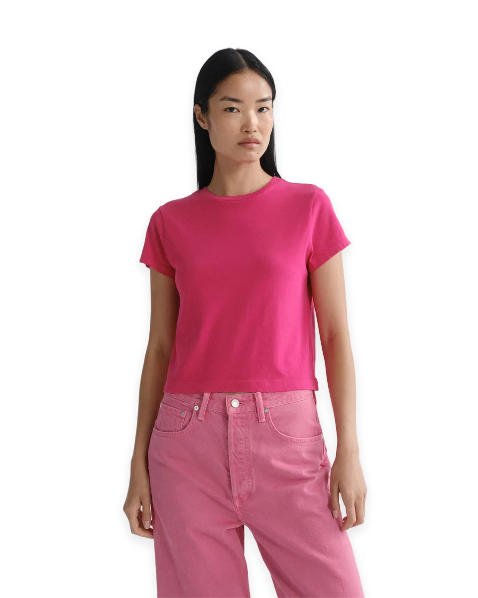 AGOLDE Adine Shrunken Tee