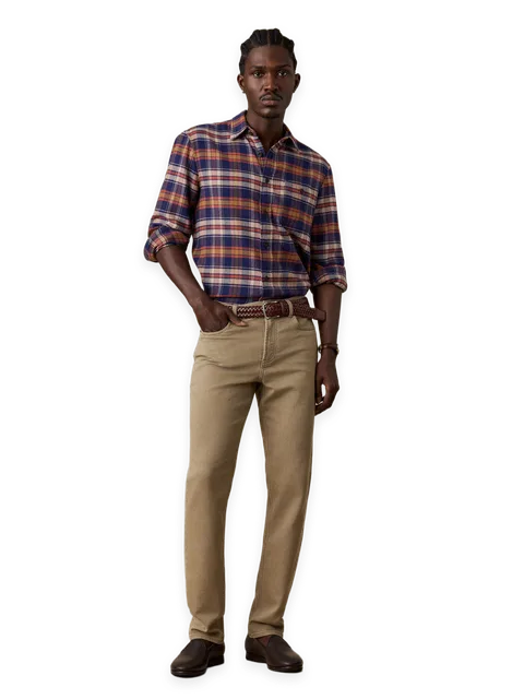 Faherty Stretch Terry 5-Pocket Pant