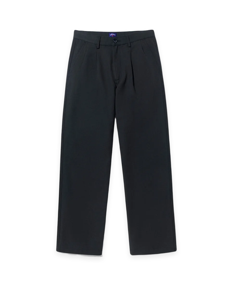 Noah Double-Pleat Cotton Pant