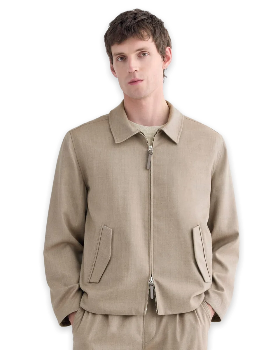 Everlane Tailored Zip Jacket