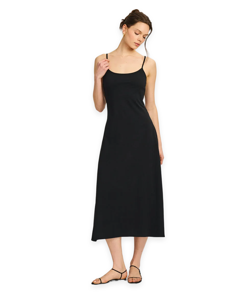 Naadam Lightweight Brushed Cotton Slip Dress