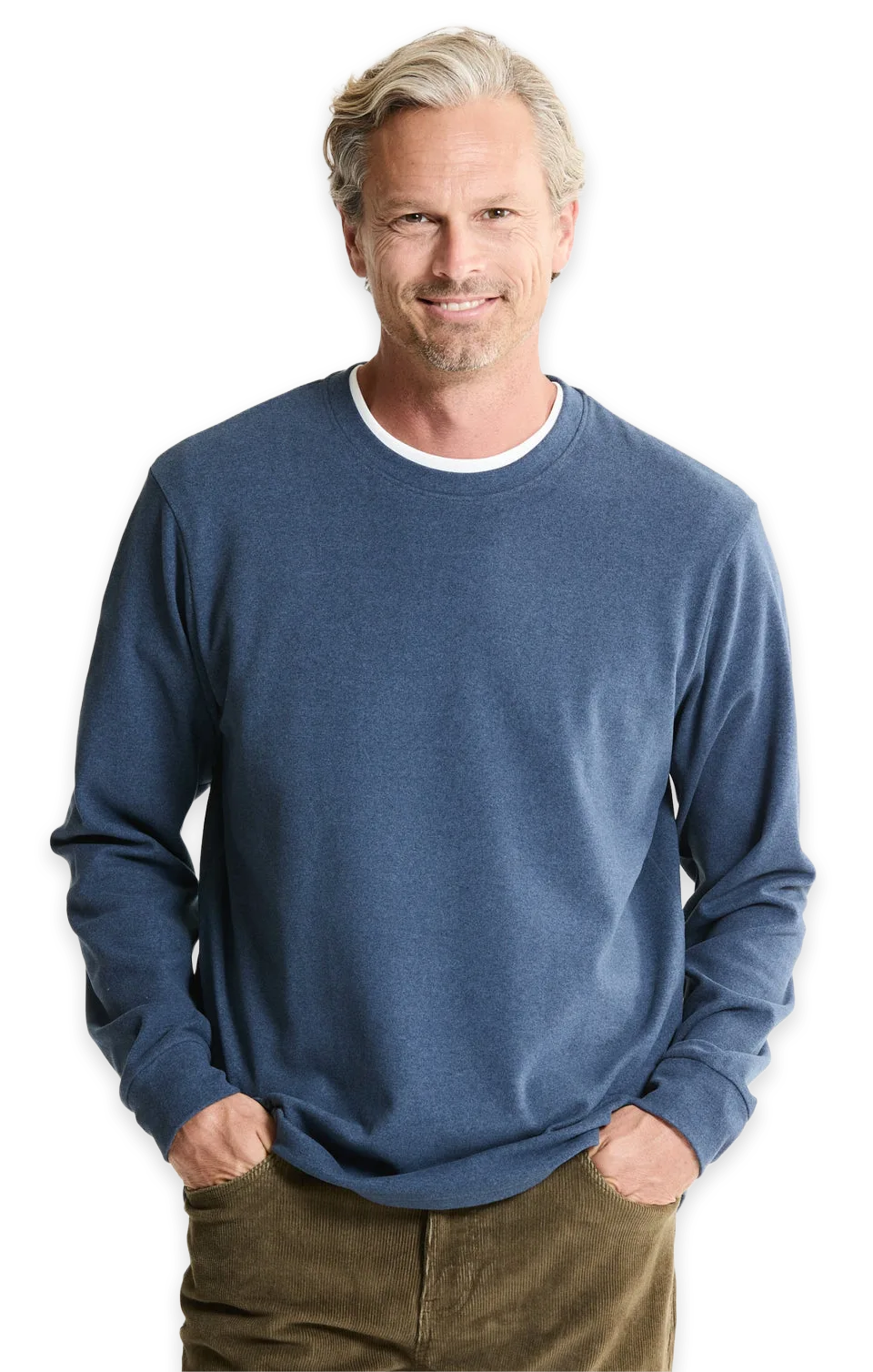 Jachs NY Ultra Soft Heather Crewneck Sweatshirt