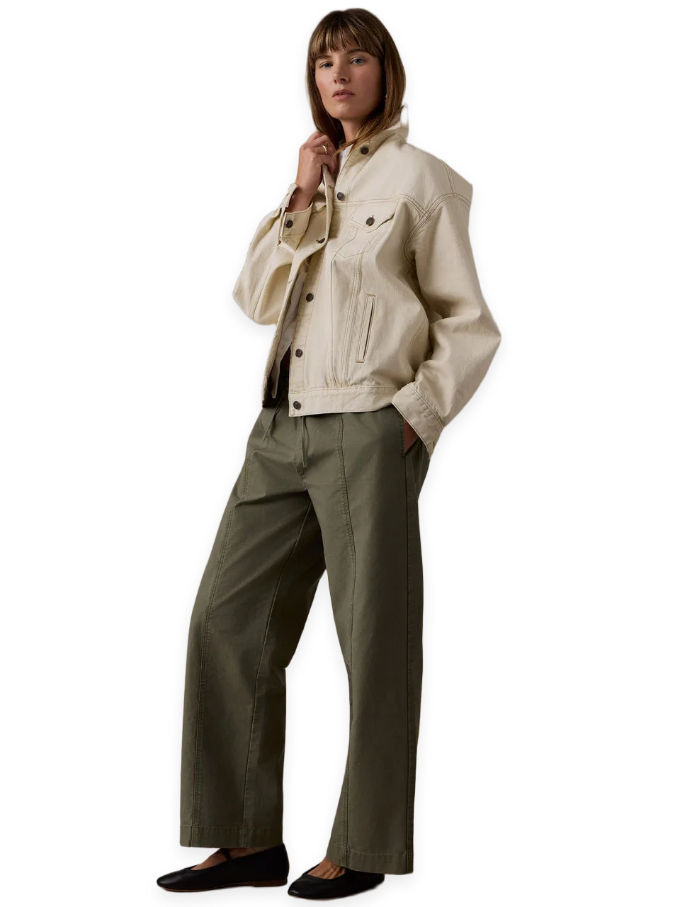 Faherty Cotton Twill Drawstring Pant