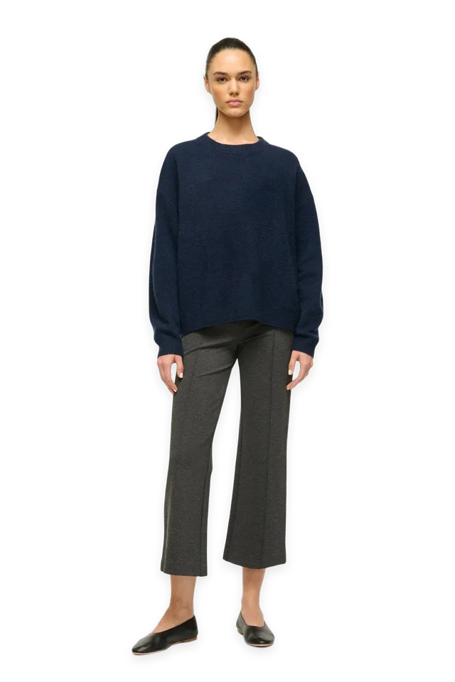 Staud Serrano Cashmere Relaxed Crew