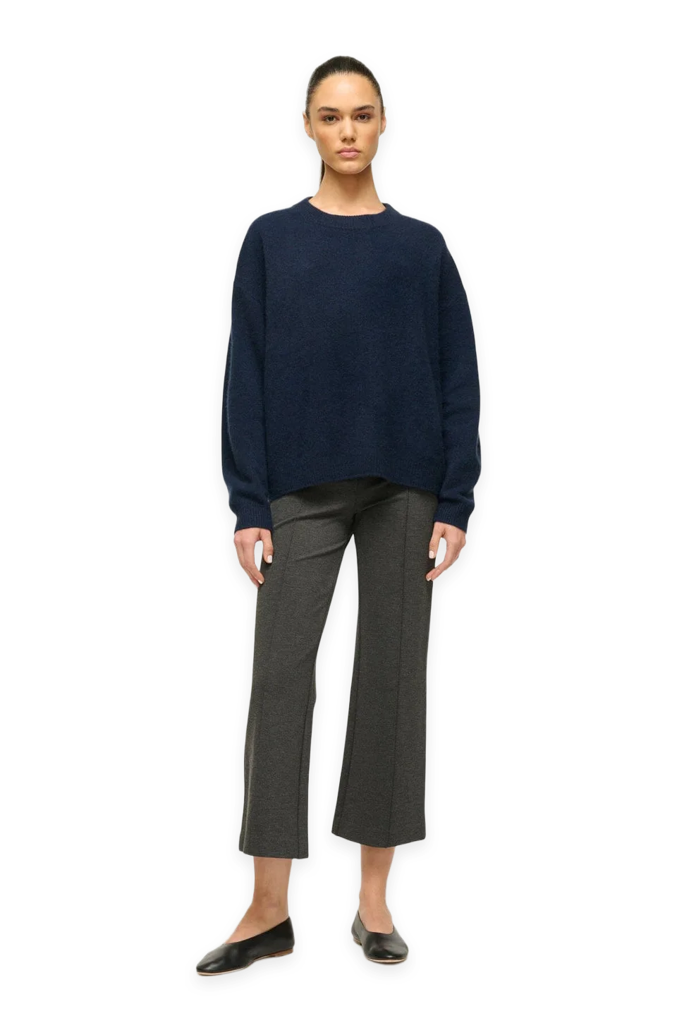 Staud Serrano Cashmere Relaxed Crew, photo 2
