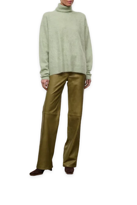 Staud Lane Cashmere Sweater · Spearmint