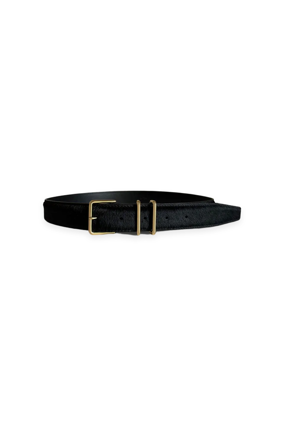 Oak + Fort BRUSHED PONY HAIR BELT