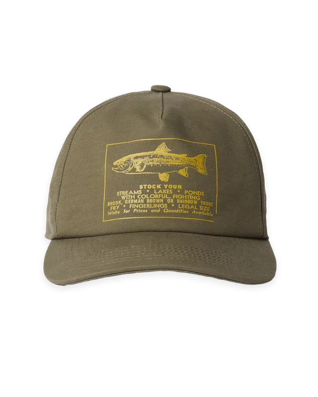 Taylor Stitch The Mercer Cap in Fish Supply