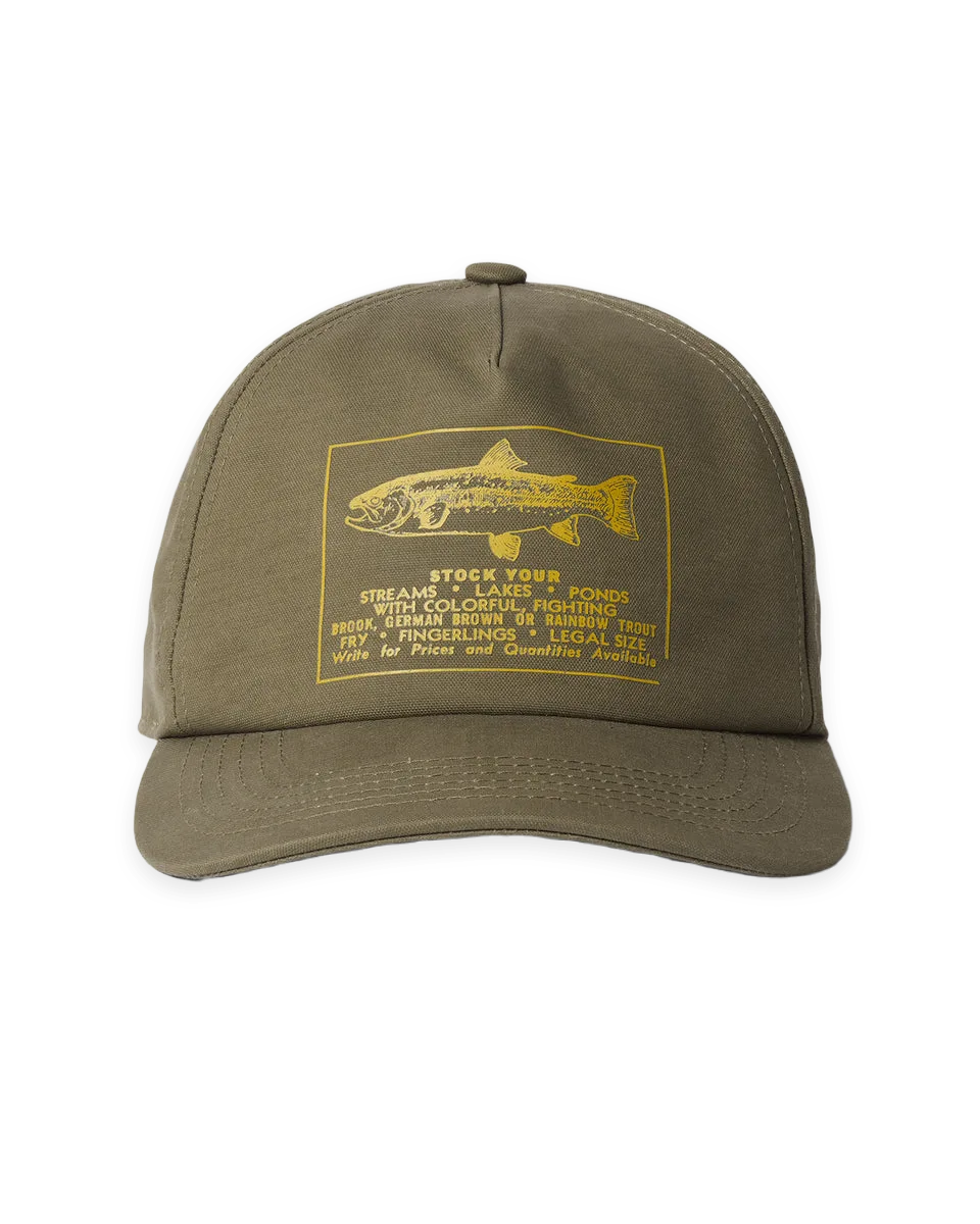 Taylor Stitch The Mercer Cap in Fish Supply