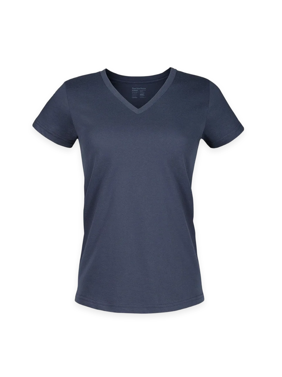 Fresh Clean Threads Odyssey Blue Everyday V-Neck Tee