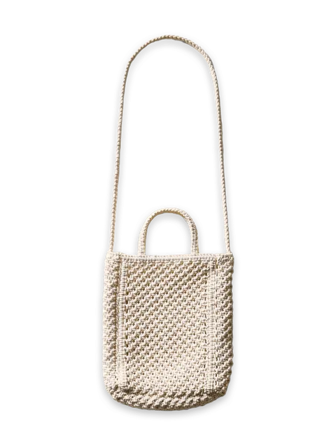 Faherty Sunwashed Macrame Crossbody