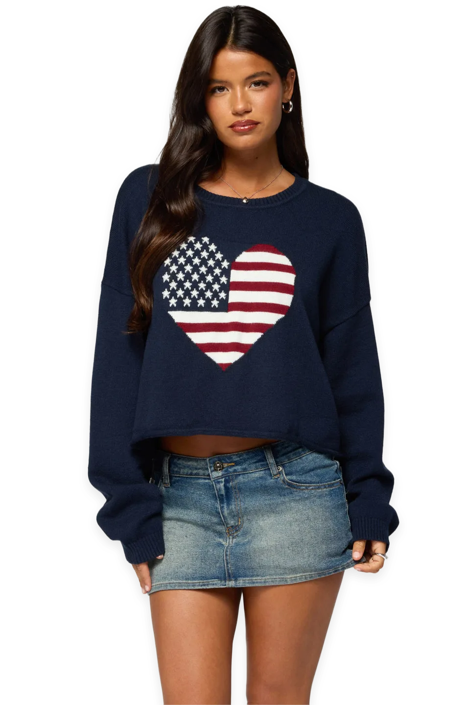 Edikted Loving USA Sweater