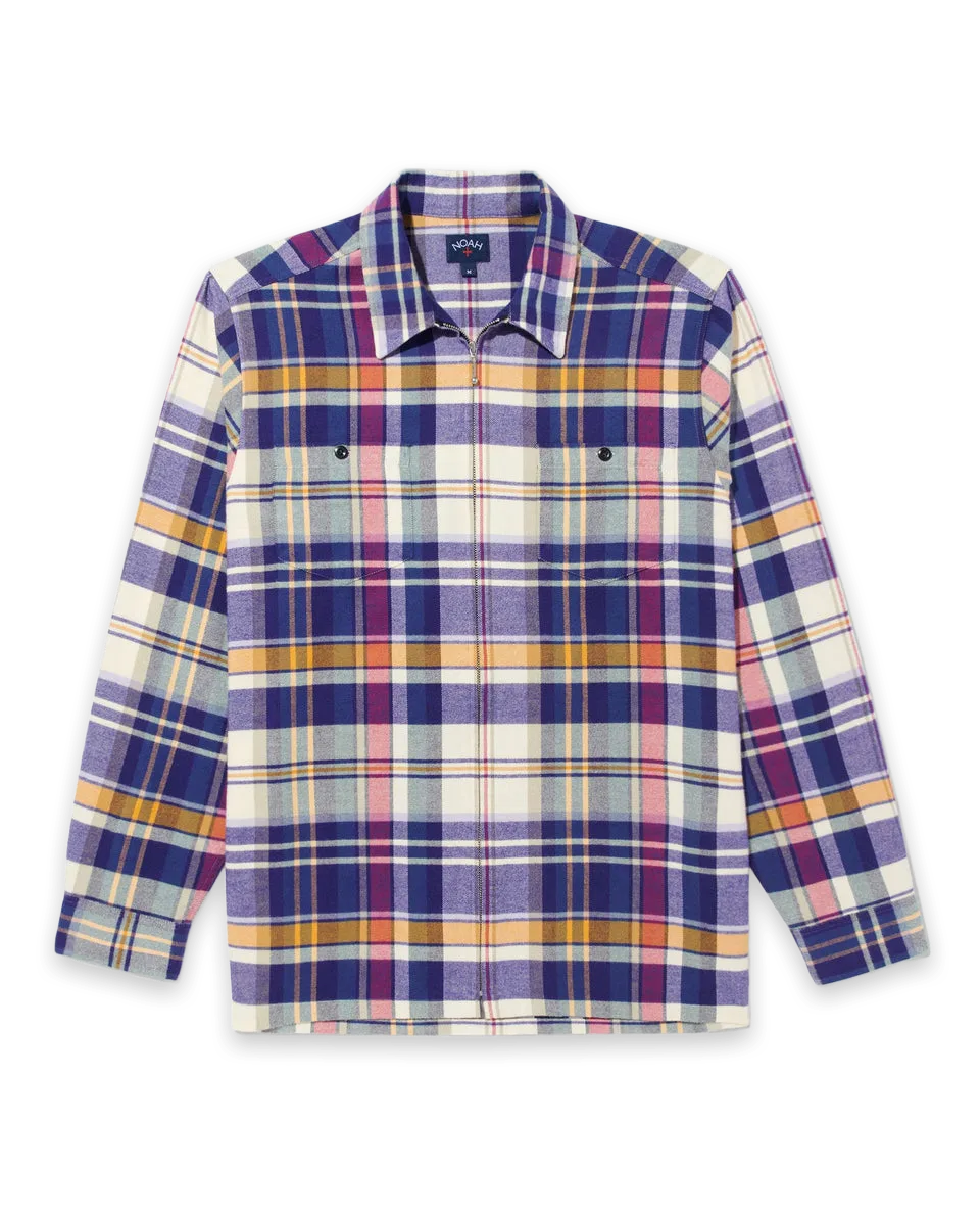 Noah Lightweight Zip Flannel