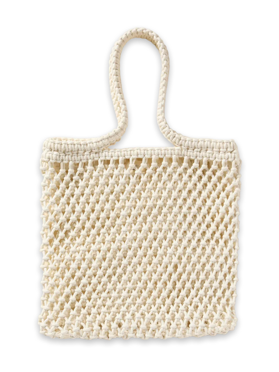 Faherty Sunwashed Macrame Tote